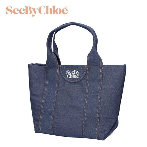 ☆See by Chloe☆ LAETIZIA Small トートバッグ DENIM♪