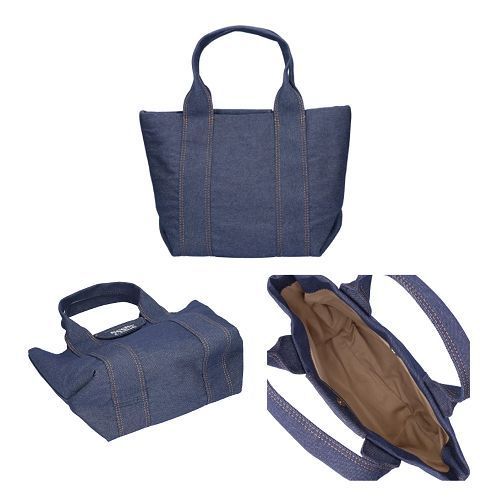 ☆See by Chloe☆ LAETIZIA Small トートバッグ DENIM♪ See By Chloé Laetizia Small Denim Tote Bag