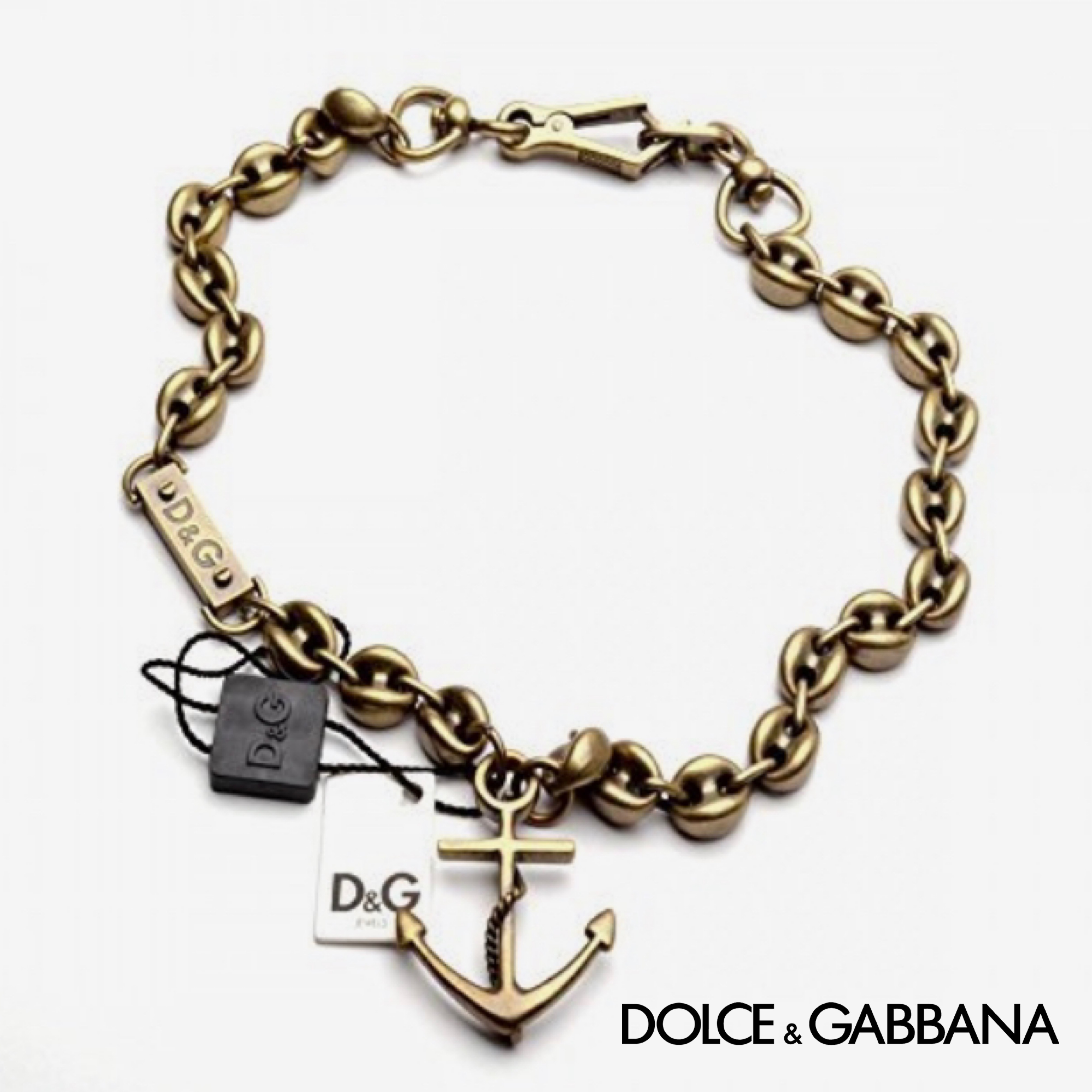 Dolce & Gabbana D&G ロゴ チェーン ネックレス