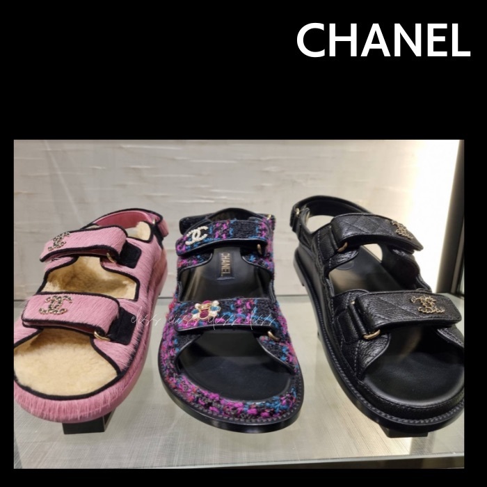 人気！CHANEL【先取り♪】サンダル 靴下合わせも可愛い♡