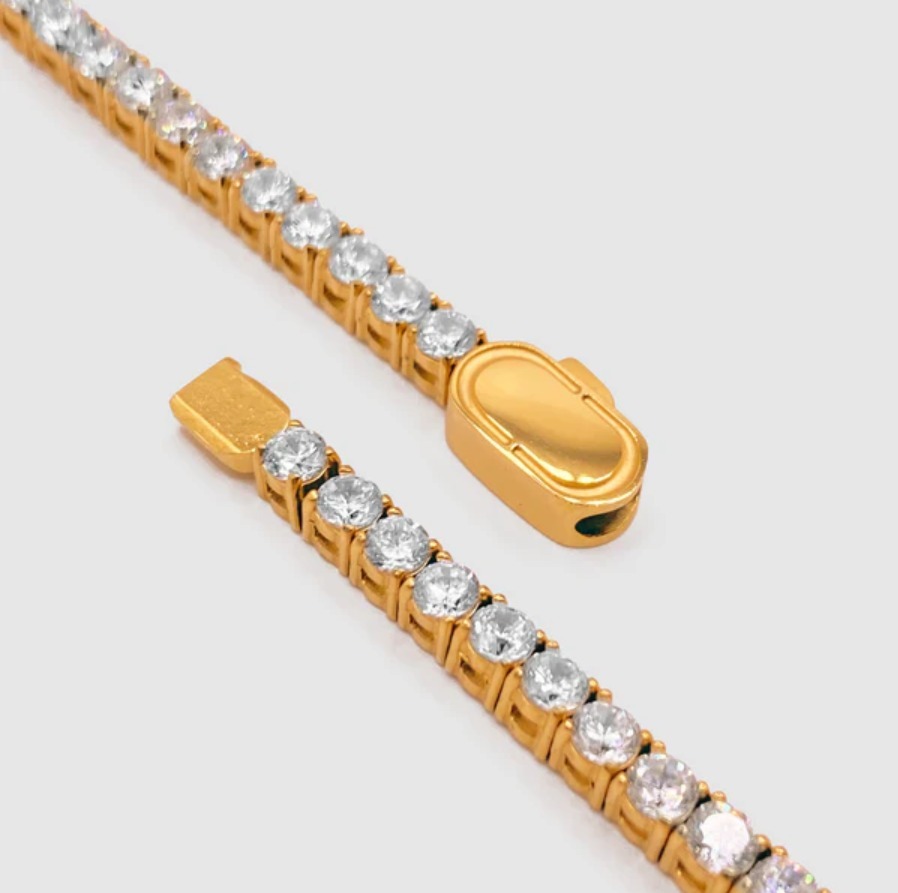 送料関税込【CRAFTD London】Tennis Bracelet 3mm☆(3色) 国内発 送料関税込【CRAFTD London】Tennis Bracelet 3mm☆(3色) 国内発