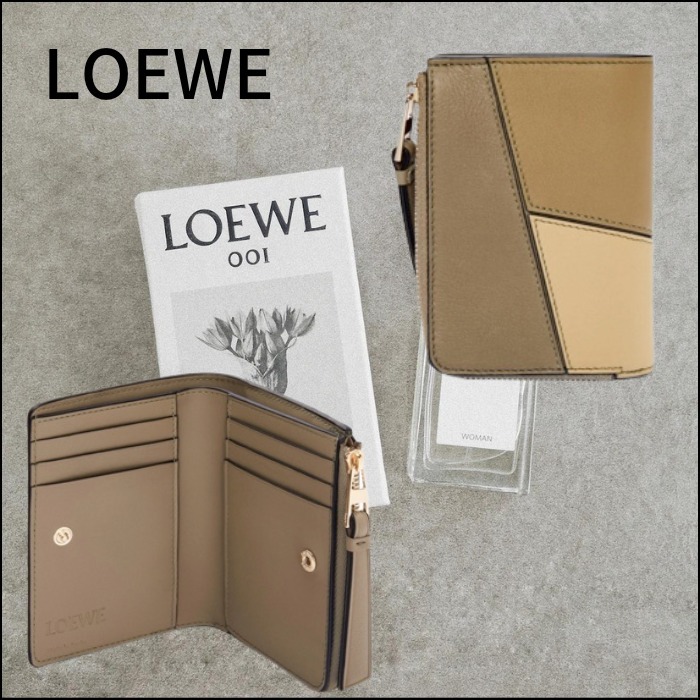 ○日本正規品○ パズル 新作 LOEWE スリム ウォレット バイフォールド