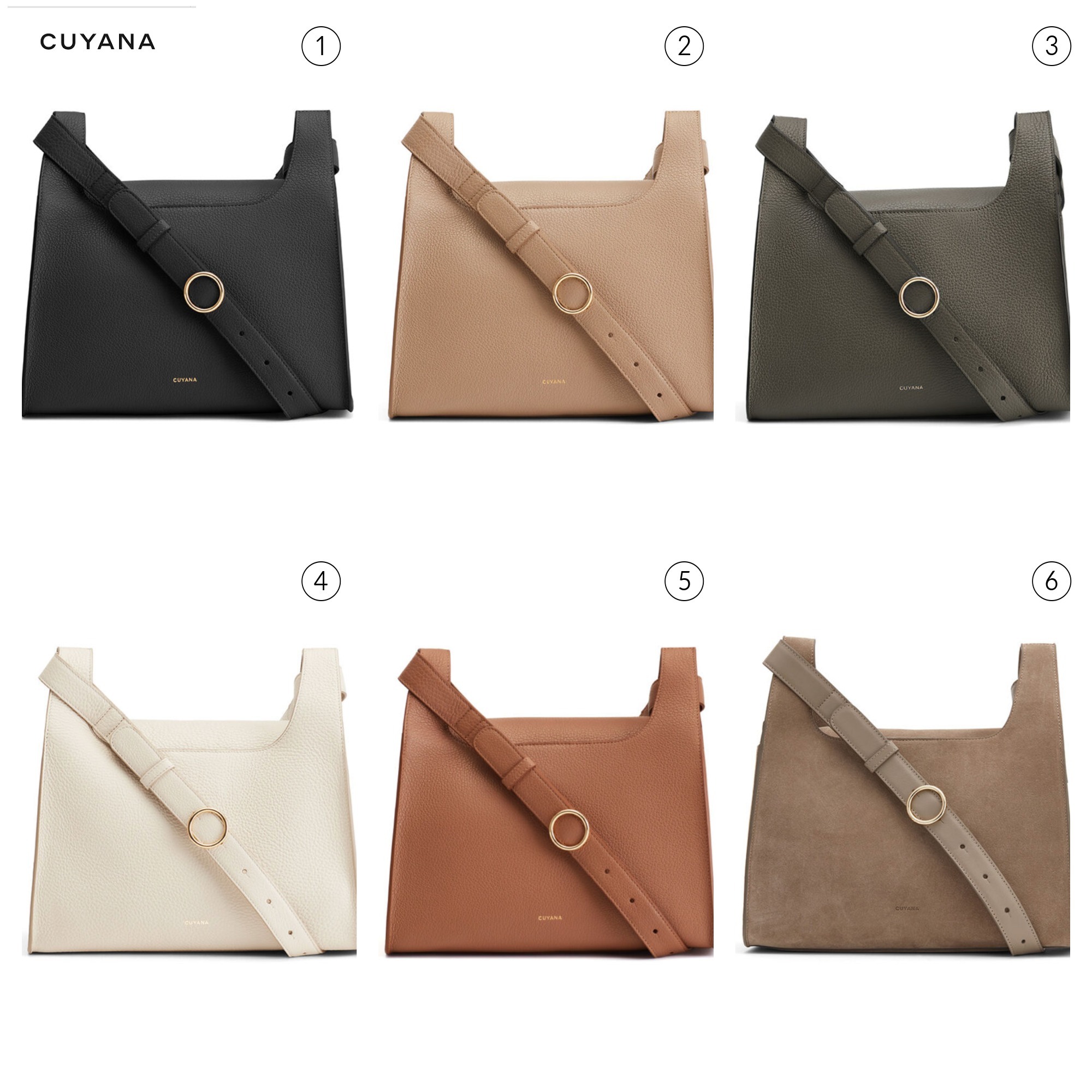 【CUYANA】Double Loop Bag