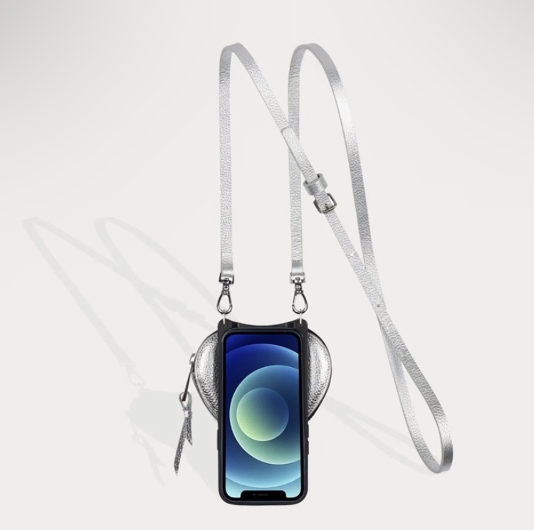 注目コラボ BANDOLIER Alanis iPhoneケース クロスボディセット Alanis Lyric Crossbody iPhone Case with Charm Wristlet