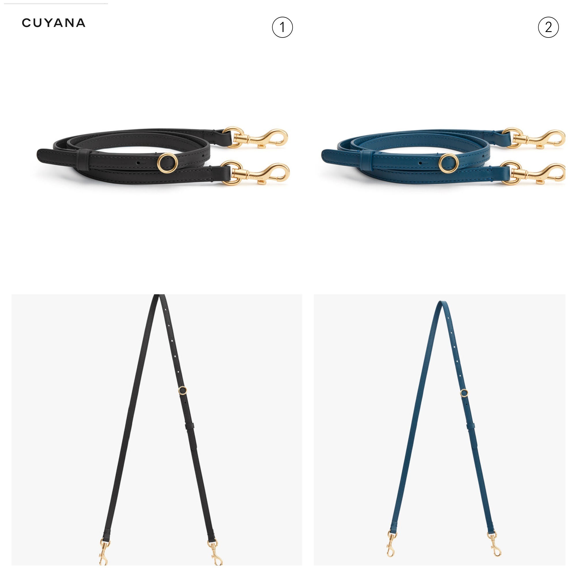 【CUYANA】Thin Adjustable Strap