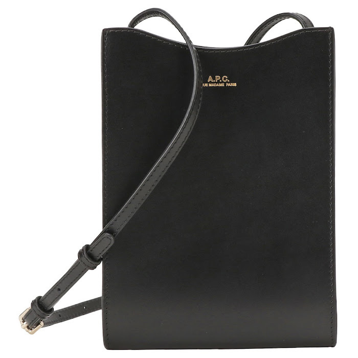 アーペーセー A.P.C. F63412 LZZ BLACK ショルダーバッグ