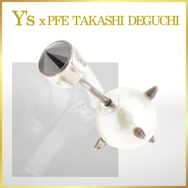[ Y's x PFE TAKASHI DEGUCHI ]ピアスTHORM B★国内直営店買付け