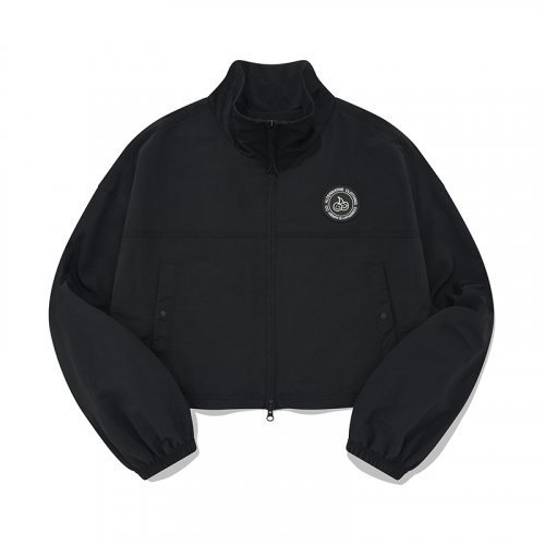 アウターその他 KIRSH Doodle Cherry Crop Windbreaker Black KDRSCJW520M KIRSH ]☆DOODLE CHERRY CROP WINDBREAKER (KIRSH/ジャケット