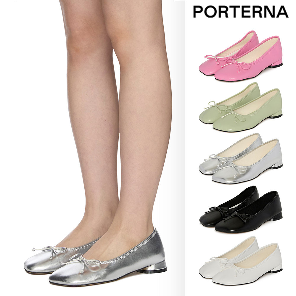 【PORTERNA】Taro Ribbon Flat Shoes