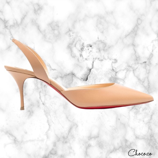 VIPセール ☆ CHRISTIAN LOUBOUTIN スリングバック パンプス www