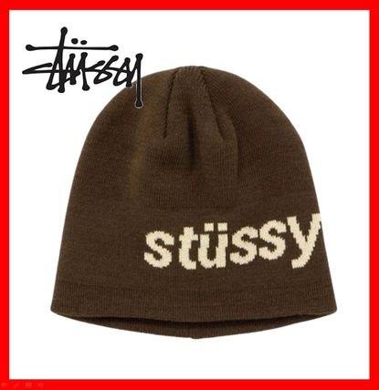 ブラウン（茶色）系 STUSSY(ステューシー) ニットキャップ・ビーニー