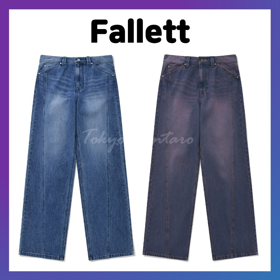 [FALLETT X LEE] WASHED DENIM PANTS ★大人気★
