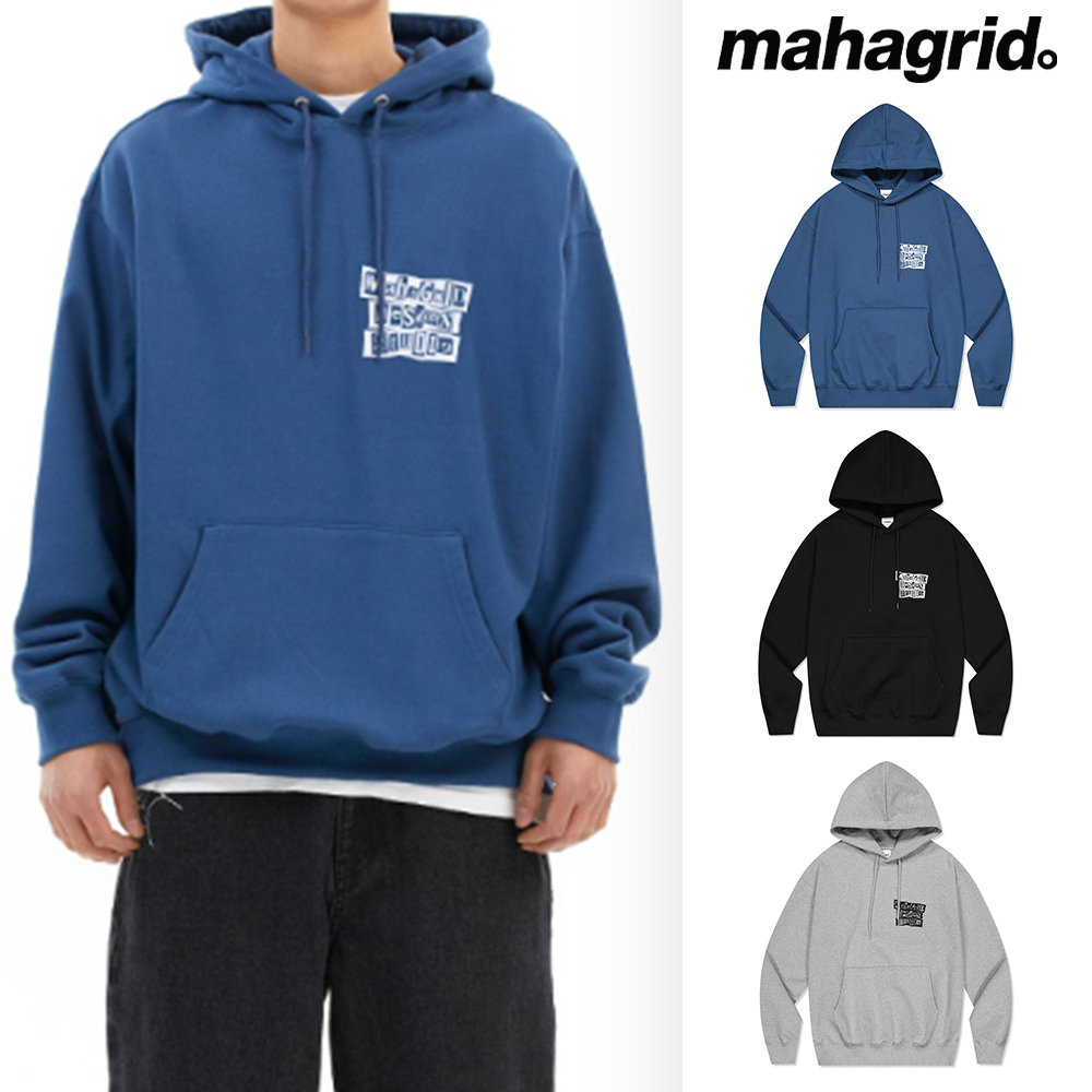 【mahagrid】23SS★ RANSOM NOTE HOODIE