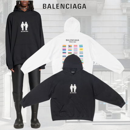 BALENCIAGA】PRIDE 22 ボクシーフィット パーカー (BALENCIAGA