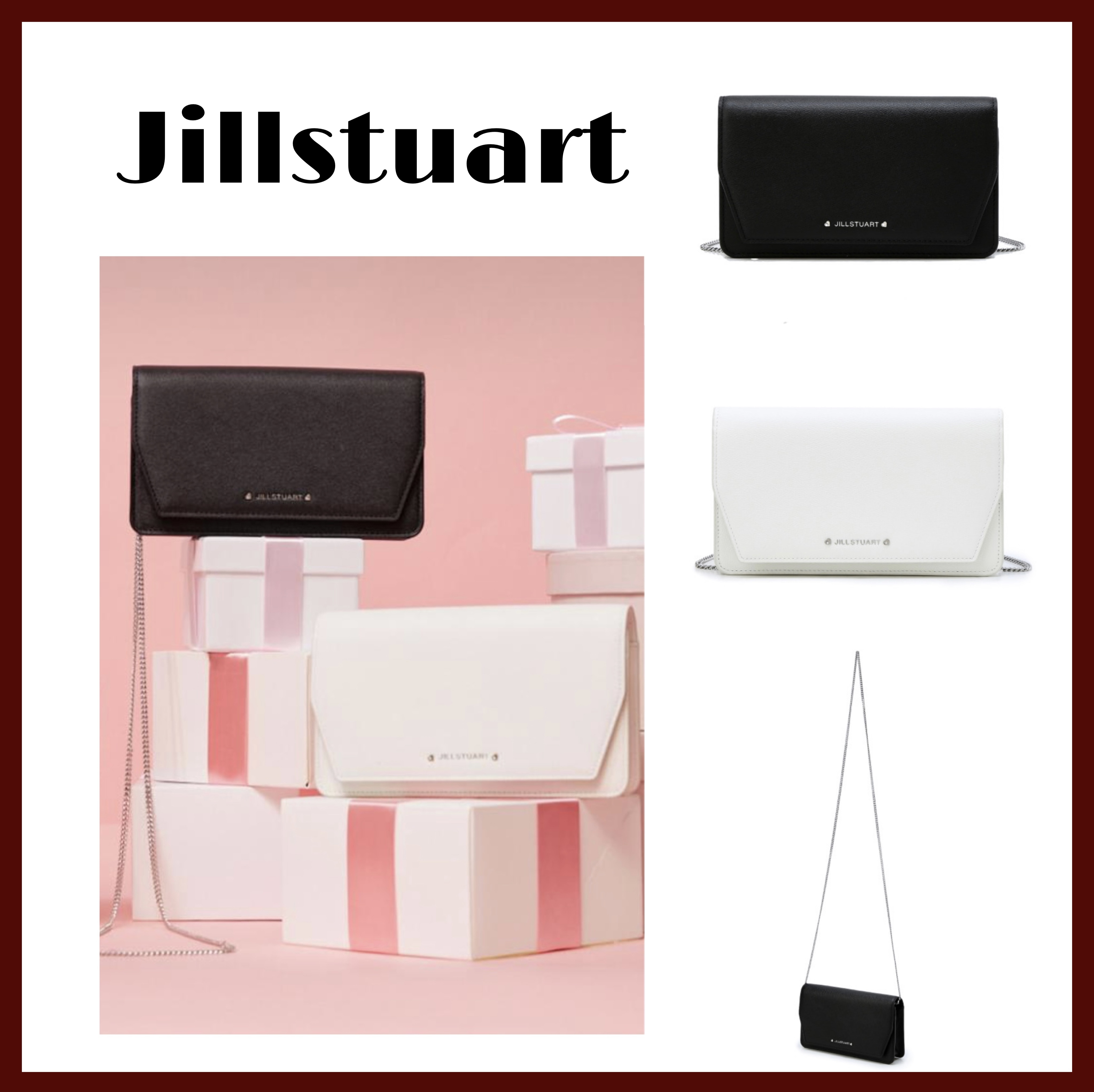 ☆JILLSTUART☆ レザー クロスバッグ ショルダーバッグ 全2色