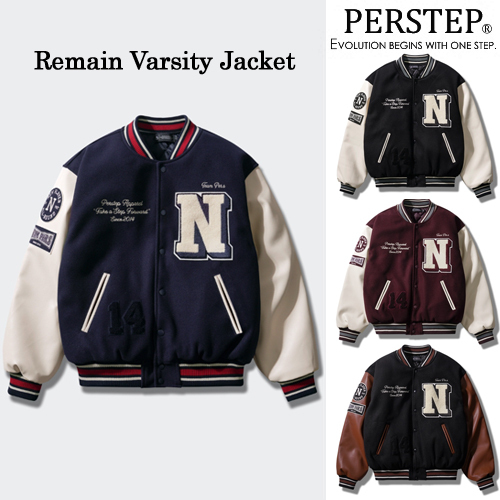 PERSTEP正規品★23SS★全4色★Remain バーシティジャケット