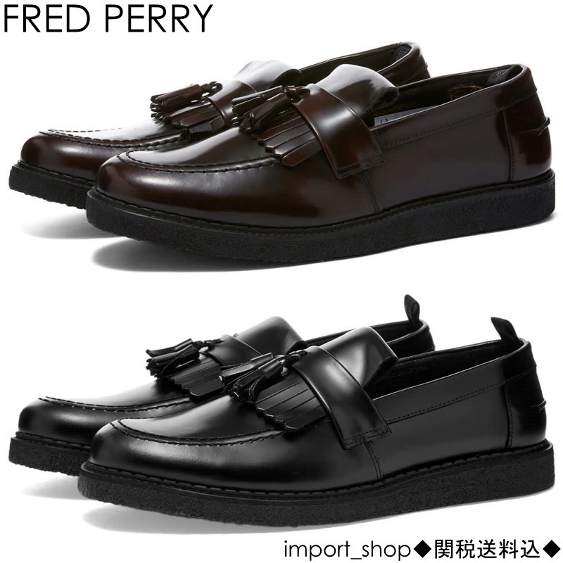 激安、お得 ◇FRED PERRY×GEORGE COX◇ タッセルローファー 2色