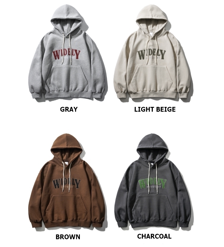 JEMUT正規品★23AW★Outline オーバーフィット裏起毛パーカー JEMUT正規品☆23SS☆全3色☆Ark オーバーフィット裏起毛パーカー