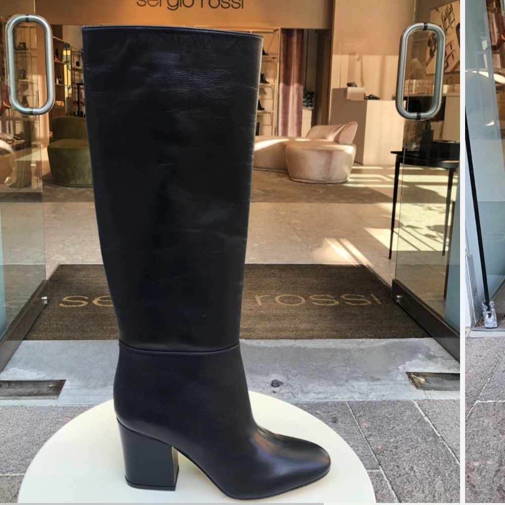 SERGIO ROSSI Virginia Boot HH 75 mm ロングブーツ