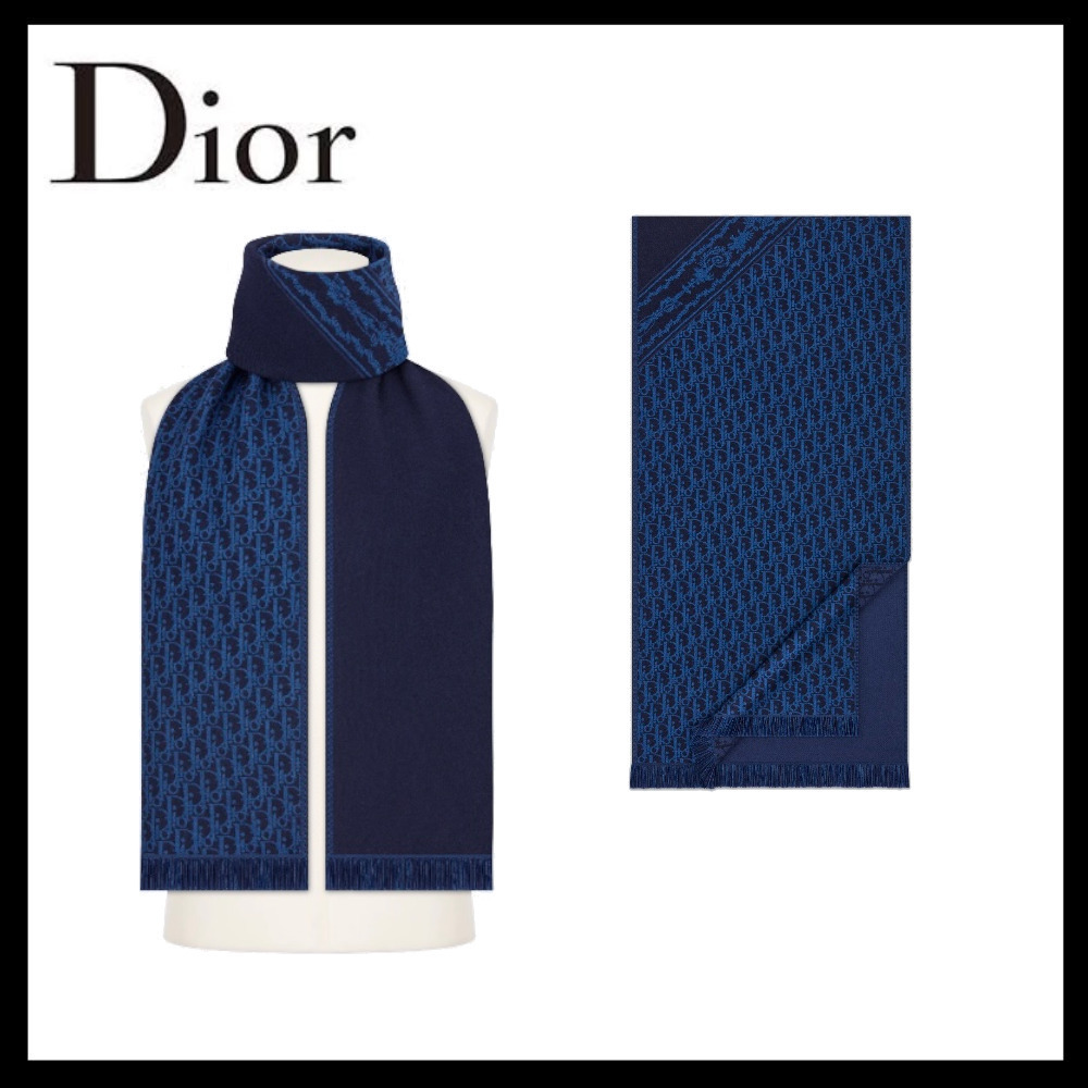 ランキングや新製品 【☆メンズギフトに☆】Dior オブリーク スカーフ