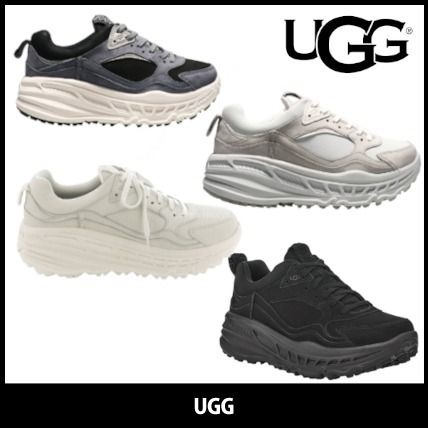 UGG Australia Platform & Wedge Platform Rubber Sole Casual Style Unisex Street Style Logo