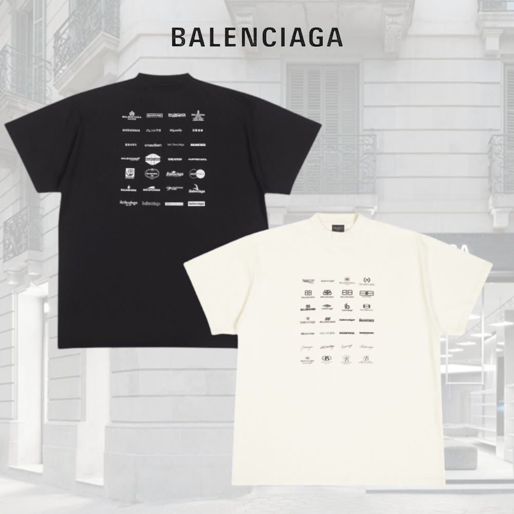 【BALENCIAGA】ARCHIVES LOGOS オーバーサイズ Tシャツ