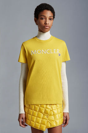 イエロー（黄色）系 MONCLER(モンクレール) Tシャツ・カットソー