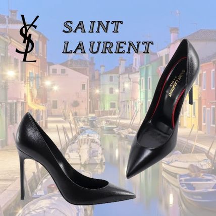 スクウェアトゥ Saint Laurent(サンローラン) パンプス(レディース