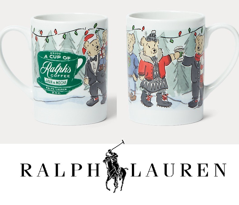 人気のベアーマグ☆Ralph Laurenパーティーコーヒーマグ