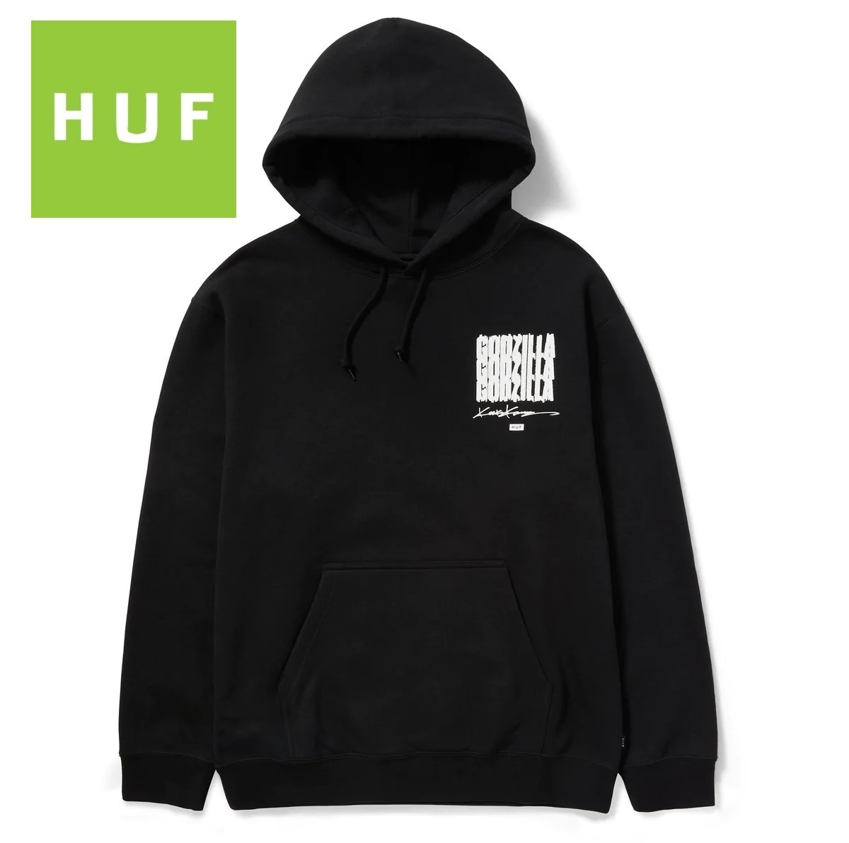 Sale!!新急ぐ!! 男女☆HUF ゴジラハリウッド PULLOVER Hoodie