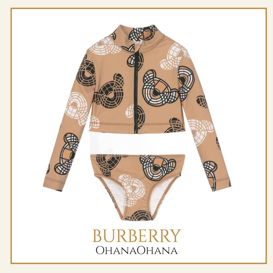 ★BURBERRY★大人もOK♡Thomas Bear タンキニ（Beige）