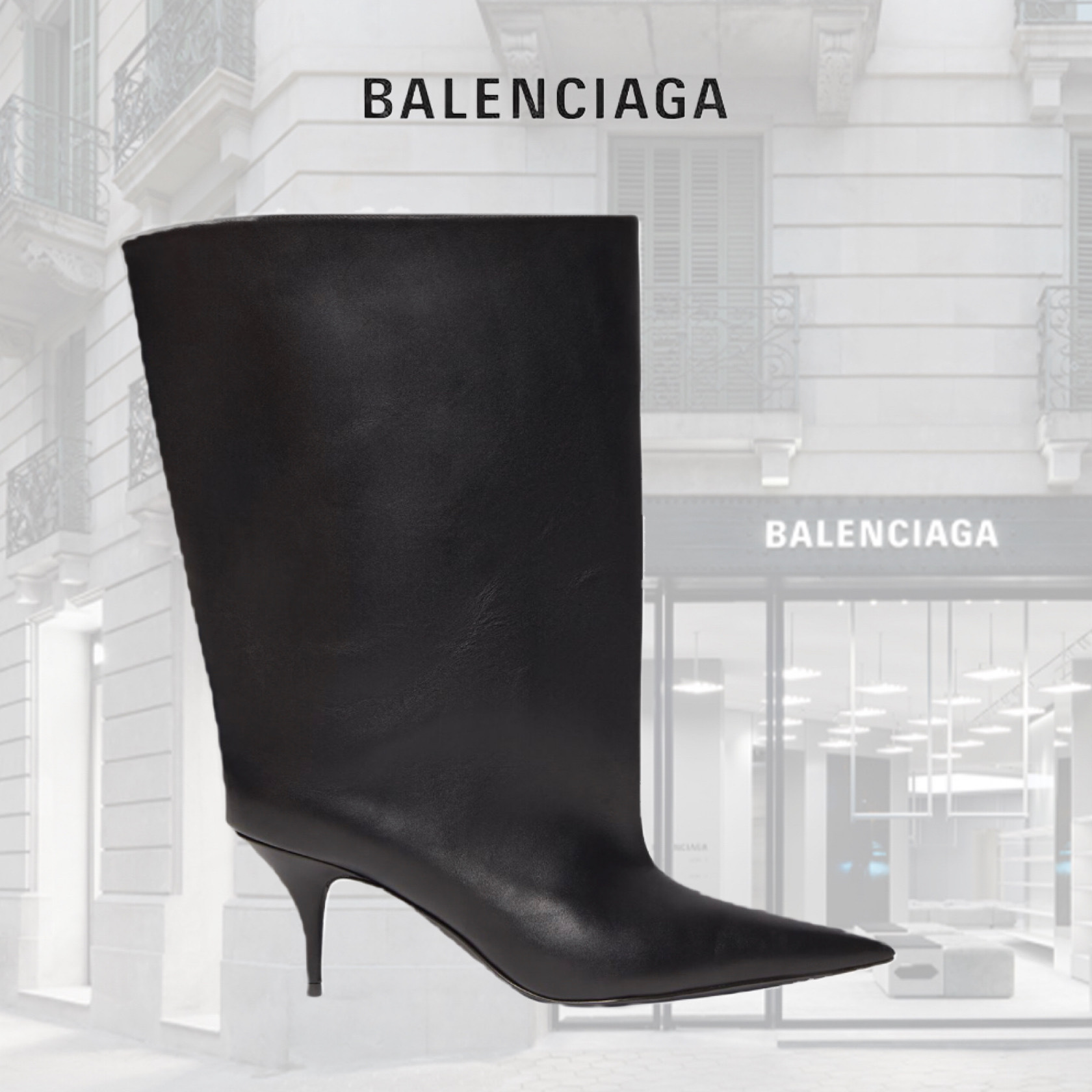 【BALENCIAGA】WADERS 70MM ブーティ