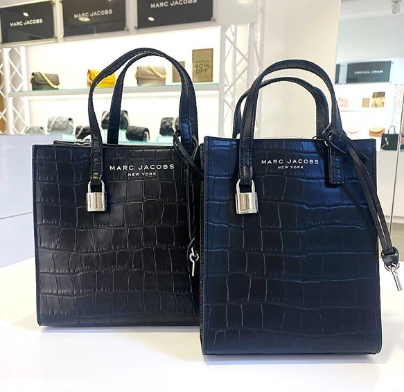 MARC JACOBS Mini Grind クロコレザー 2WAYバッグ 関税送料込