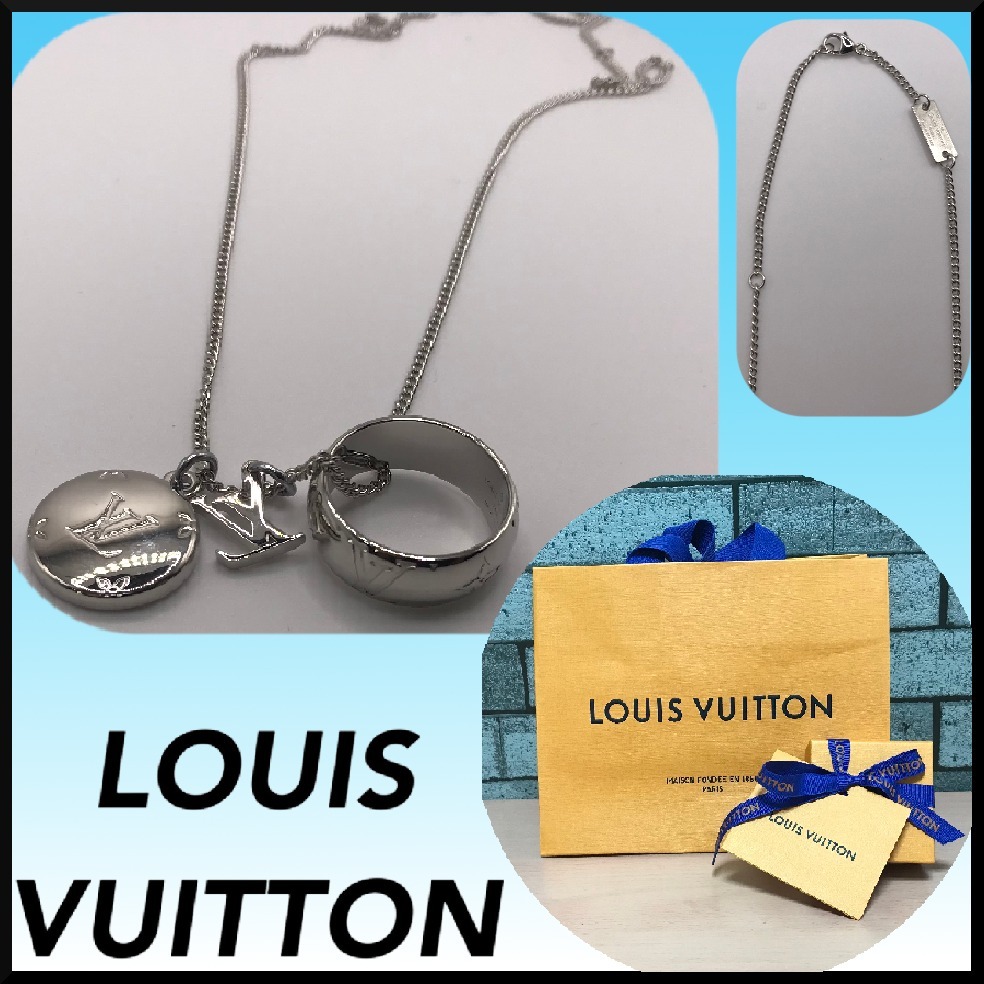 メンズ★Louis Vuitton リングネックレス モノグラム プレゼント