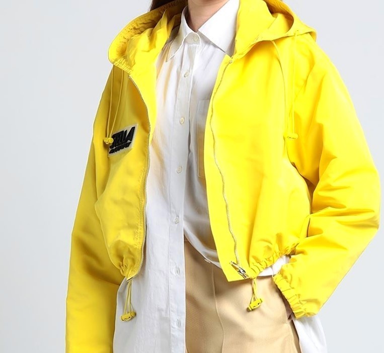 Stella McCartney(ステラ) ロゴパッチ フーデッドジャケット