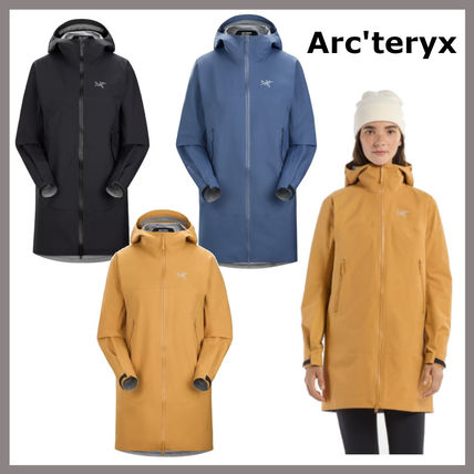 ARC'TERYX More Coats Casual Style Street Style Plain Long Logo Gore-Tex Coats