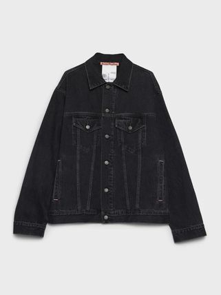 [ACNE] DENIM JACKET Black リラックスデニムジャケットブラック (Acne Studios/ジャケット ...