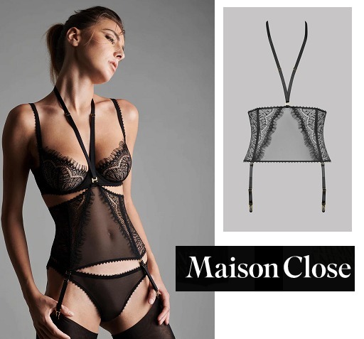 【Maison Close】新作★Accroche Coeur★ガーターベルト