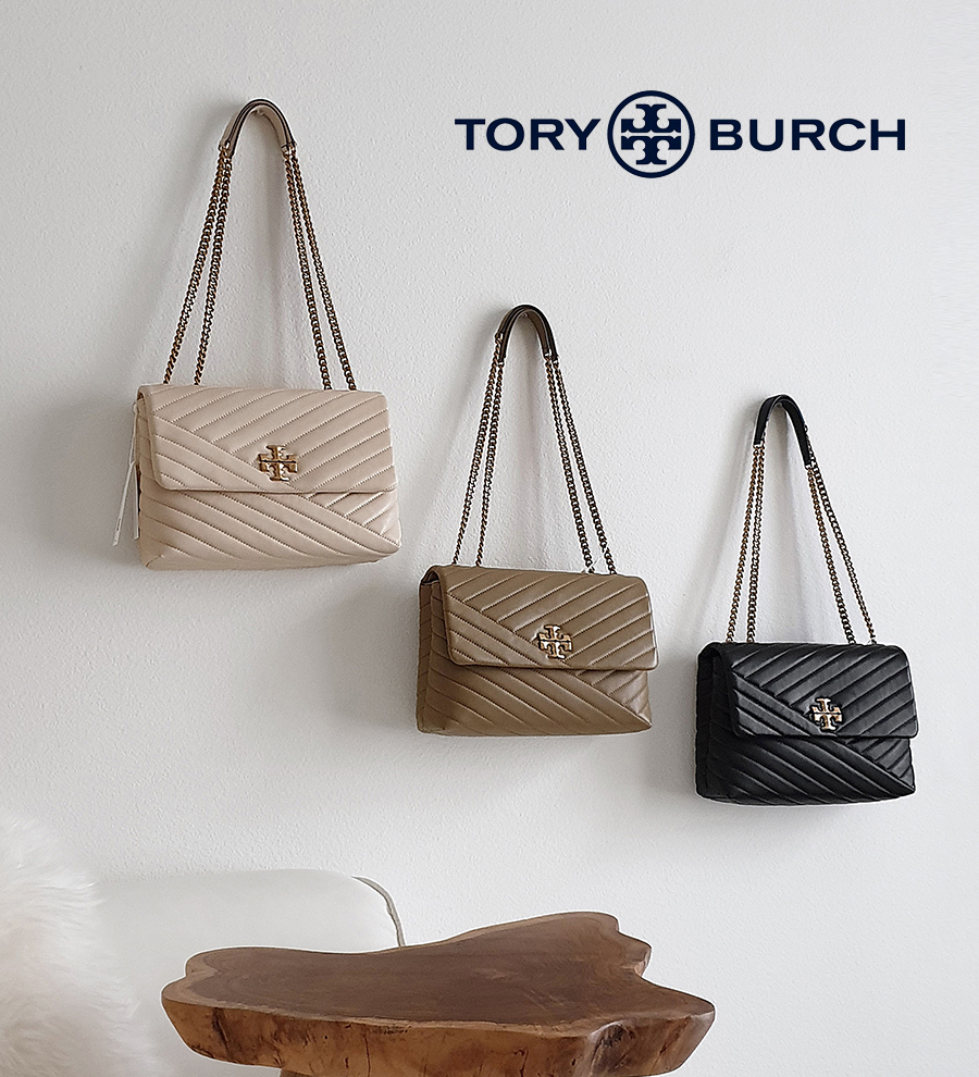 ★Tory Burch★ KIRA CHEVRON CONVERTIBLE SHOULDER BAG 90446