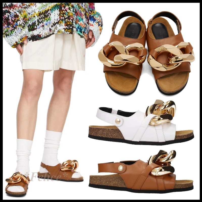 ＊JW ANDERSON＊ CHAIN FLAT SANDAL 関税/送料込