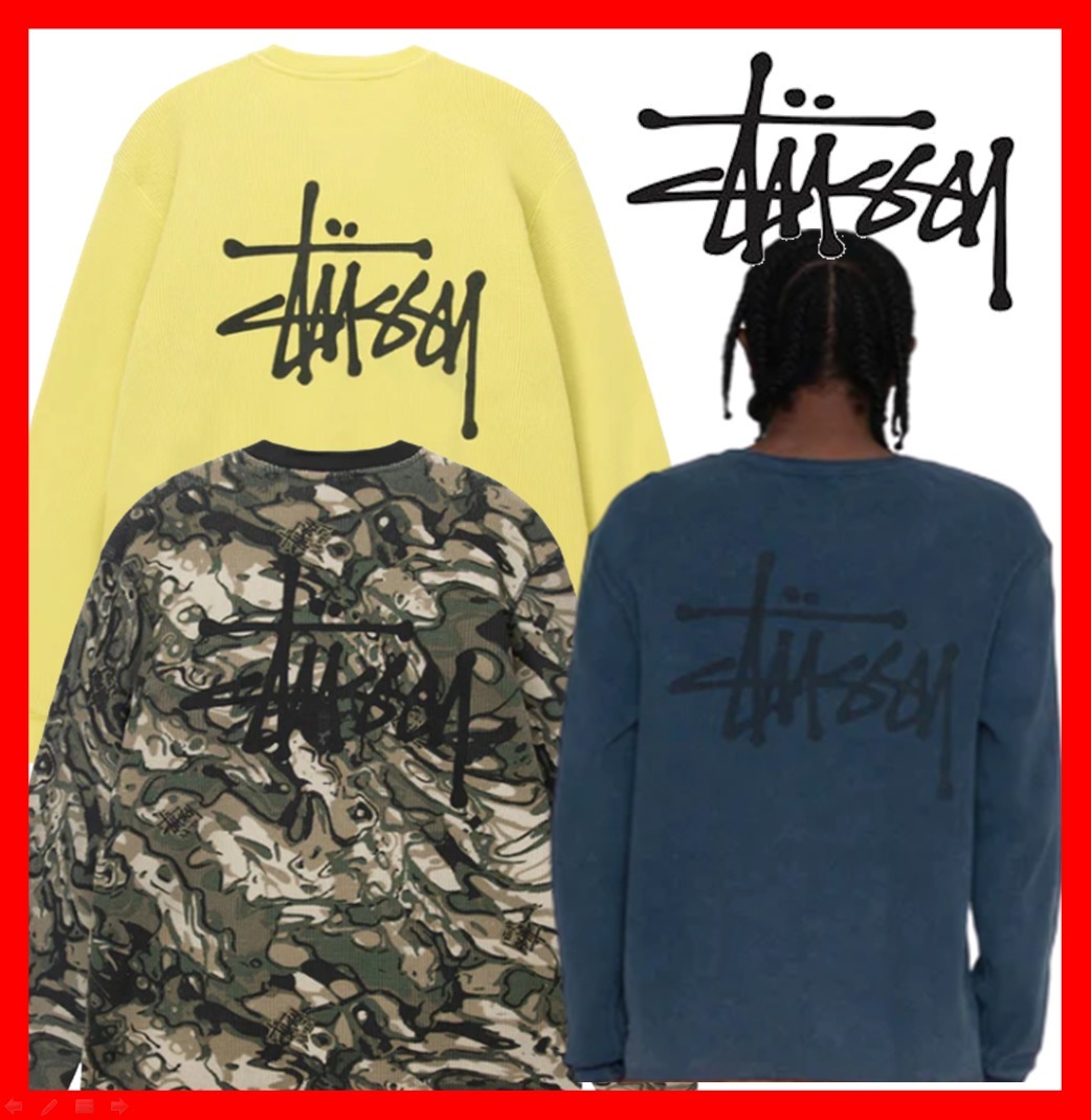 ★人気★【STUSSY】★STUSSY BASIC STOCK LS THERMA.L★