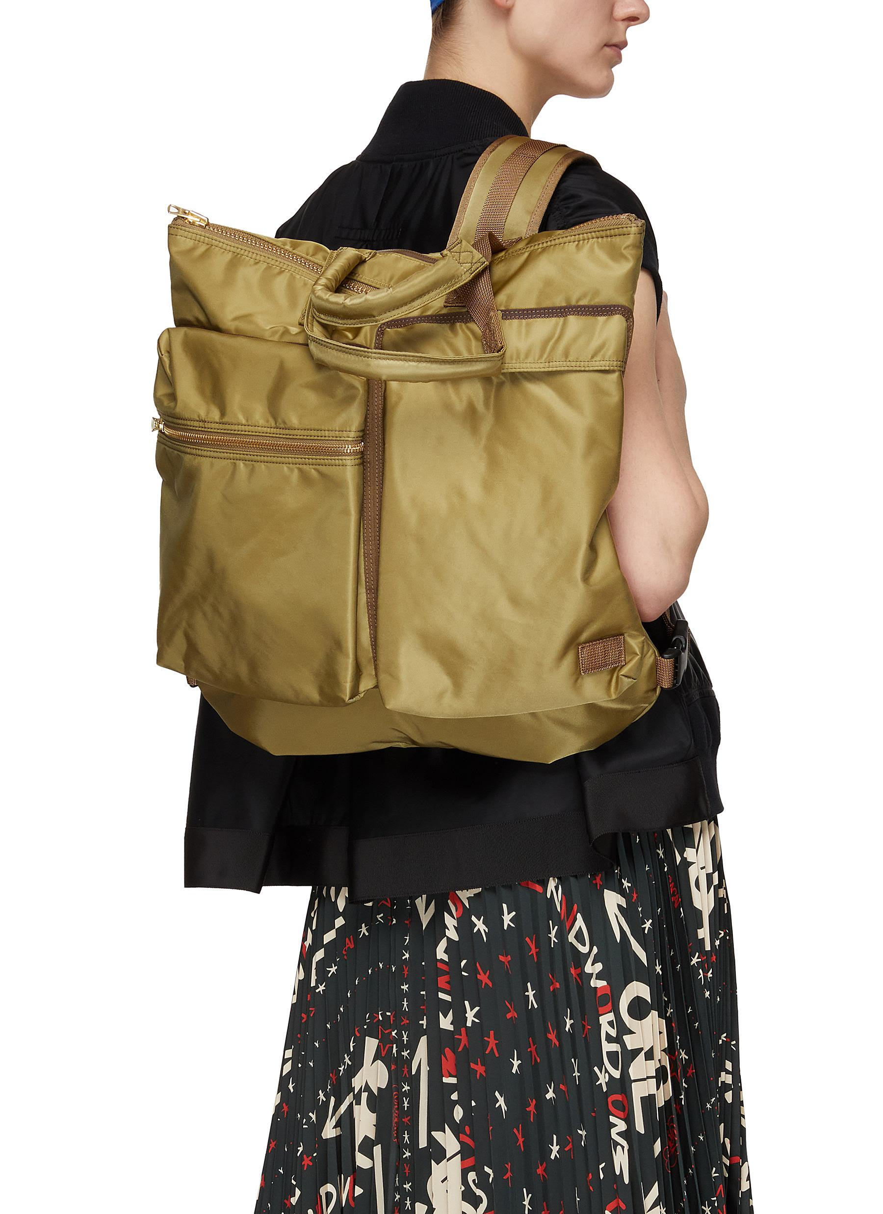 sacai×Porter】Helmet Back Pack ナイロン リュック 2way (sacai