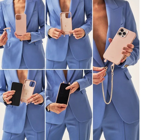 AUS発/iPhone用◇LOUVE◇パール リストストラップ付フォンケース AUS発/iPhone用◇LOUVE◇パール リストストラップ付フォンケース