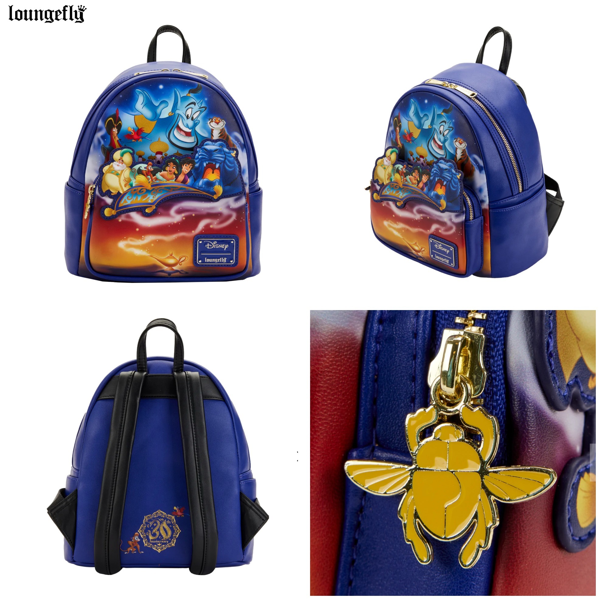 【Lounge Fly】Aladdin 30th Anniversary Mini Backpack