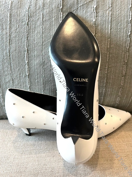 【CELINE】 スタッズ スリングバックパンプス 関税/送料込 スリングバック CELINE(セリーヌ) 靴・シューズ(レディース