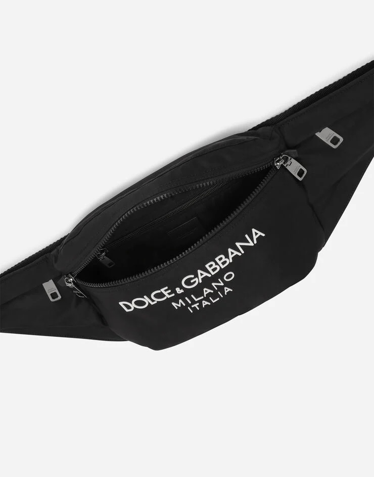 ですぐ届く 安心の関税込/新作「DOLCE&GABBANA」ナイロン ベルトバッグ