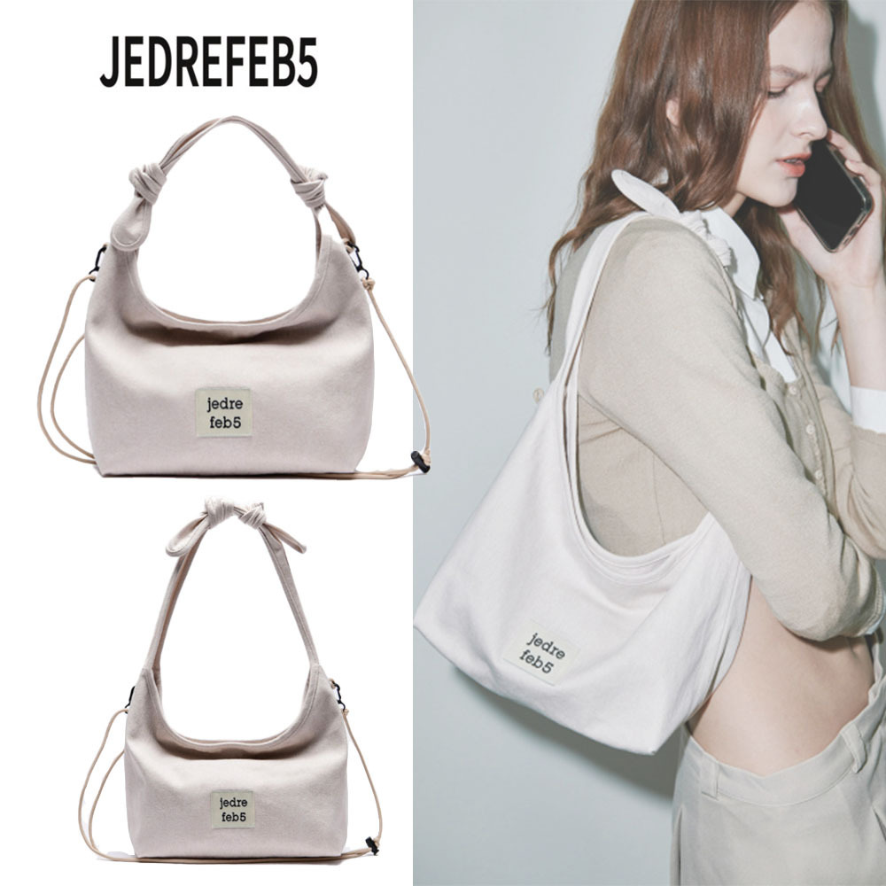 【JEDREFEB5】Mini Goody Bag Beige 3way☆韓国☆バッグ