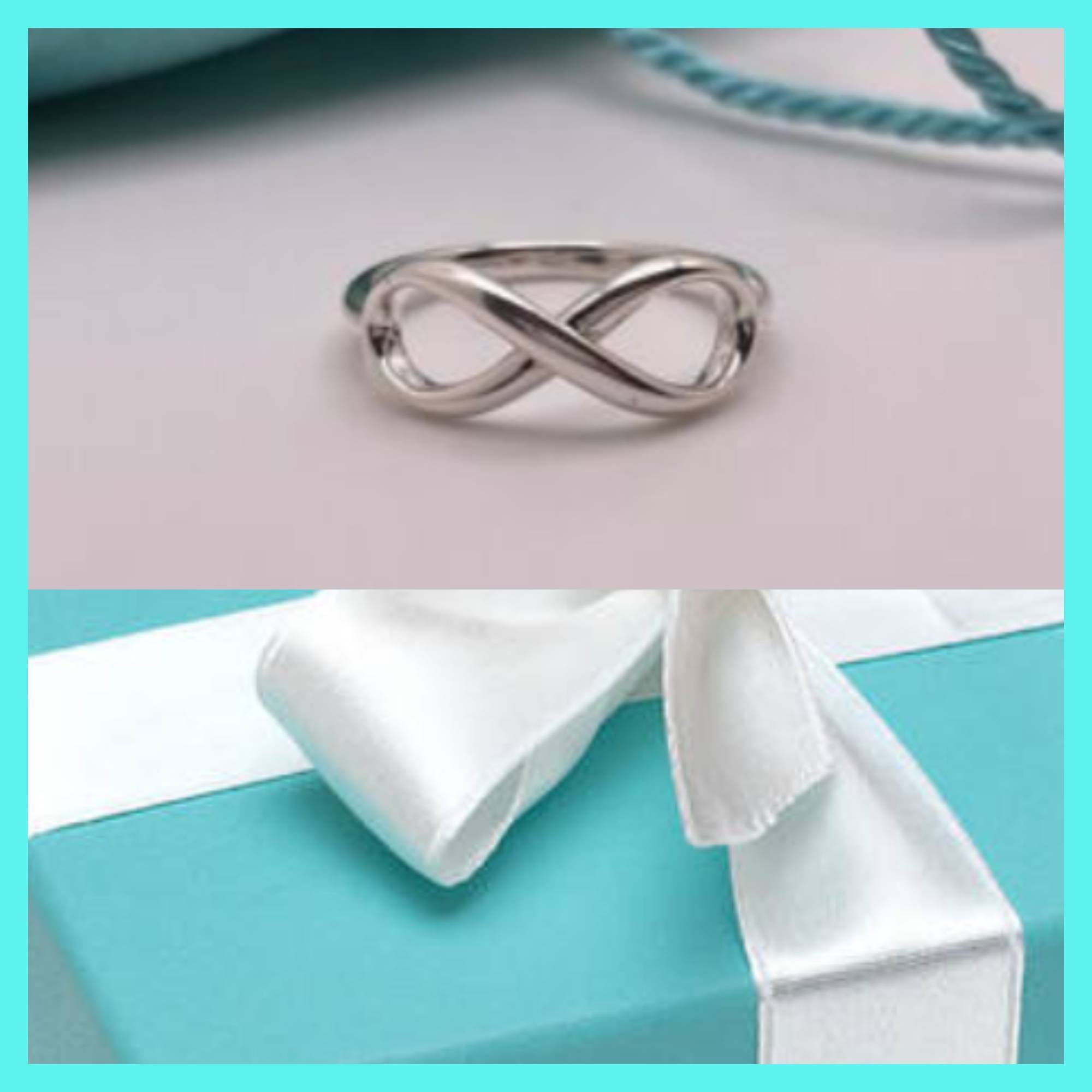 gift box入り☆Tiffany & Co☆レアな【インフィニティ】リング