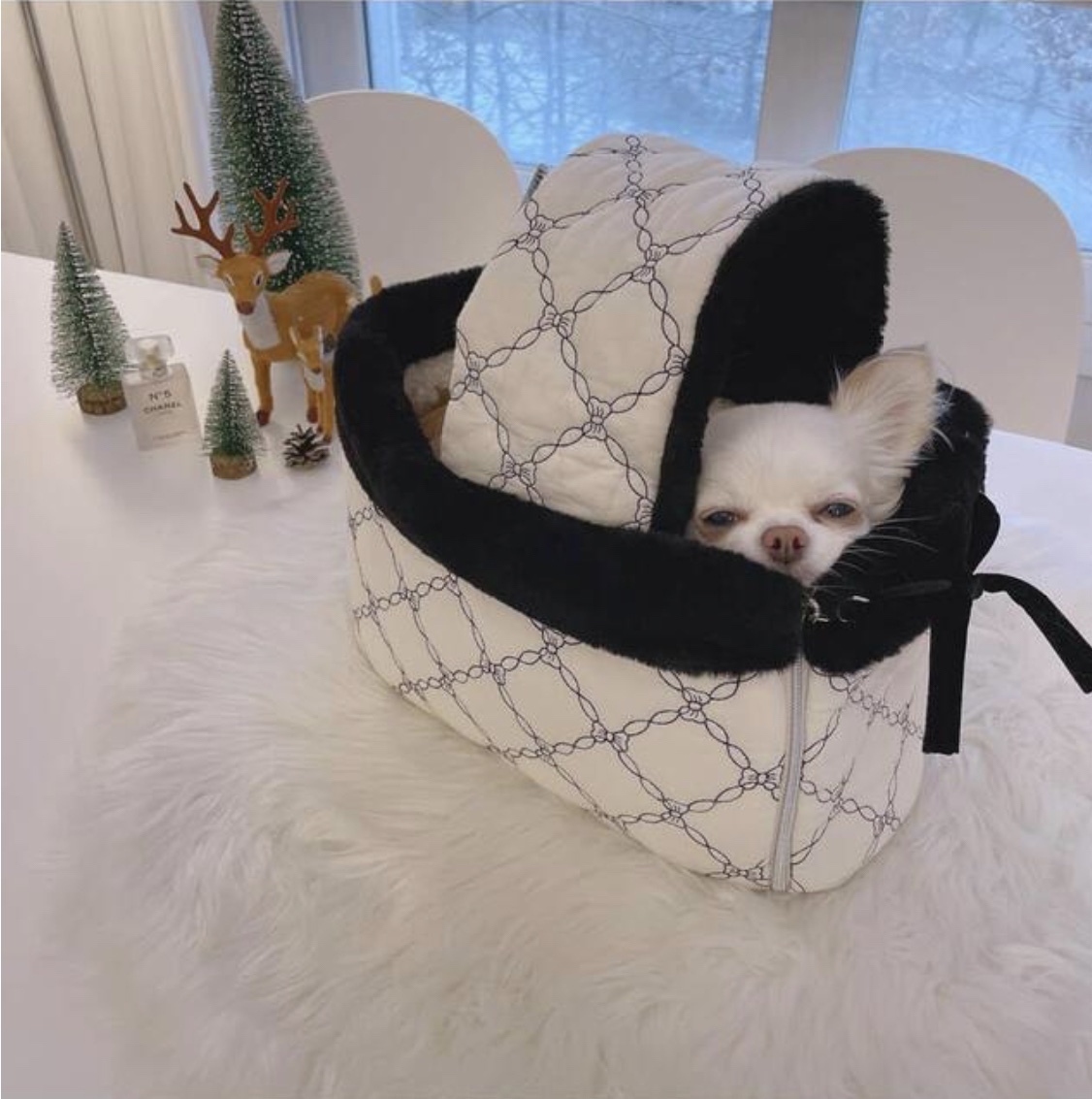 《韓国BABIANA》AJI BAG TOTE COCO Sサイズ 犬用キャリー
