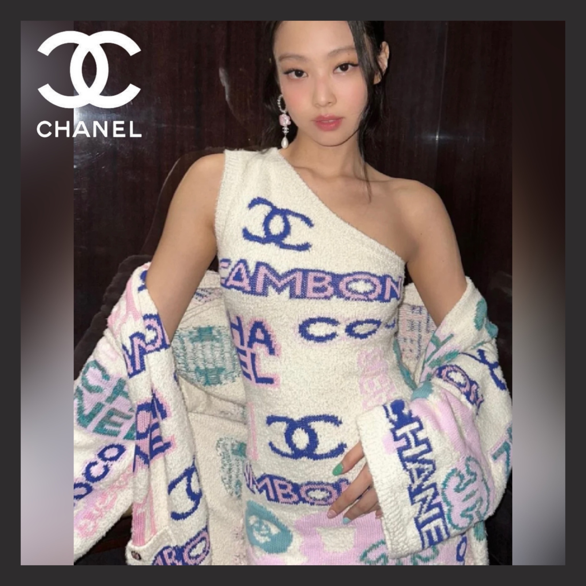 大阪買付 ジェニ着用 アライア alaia バタフライ ワンピース ニット